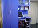 WARDROBE WITH COMPUTER TABLE
