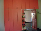 WARDROBE WITH OPEN END UNIT