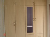 WARDROBE WITH POST FORMED SHUTTERS OUTER VIEW